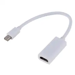 Мини DP к HDMI кабель конвертер адаптер мини дисплей порт Дисплей Порт DP к HDMI адаптер для Apple Mac Macbook Pro Air notebook