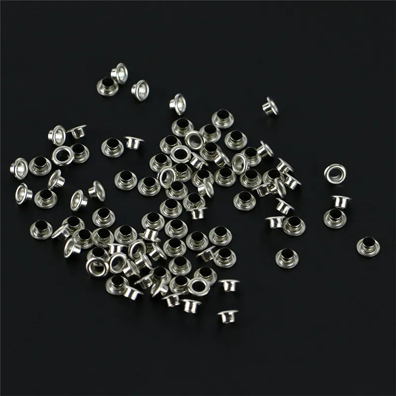 100pcs-Metal-eyelets-Scrapbooking-DIY-Embelishment-Garment-Clothing-Craft-Silver (4)