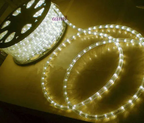 

15CM WARM WHITE LED ROPE LIGHT OUTDOOR LIGHTS CHASING STATIC CHRISTMAS XMAS 110-240v