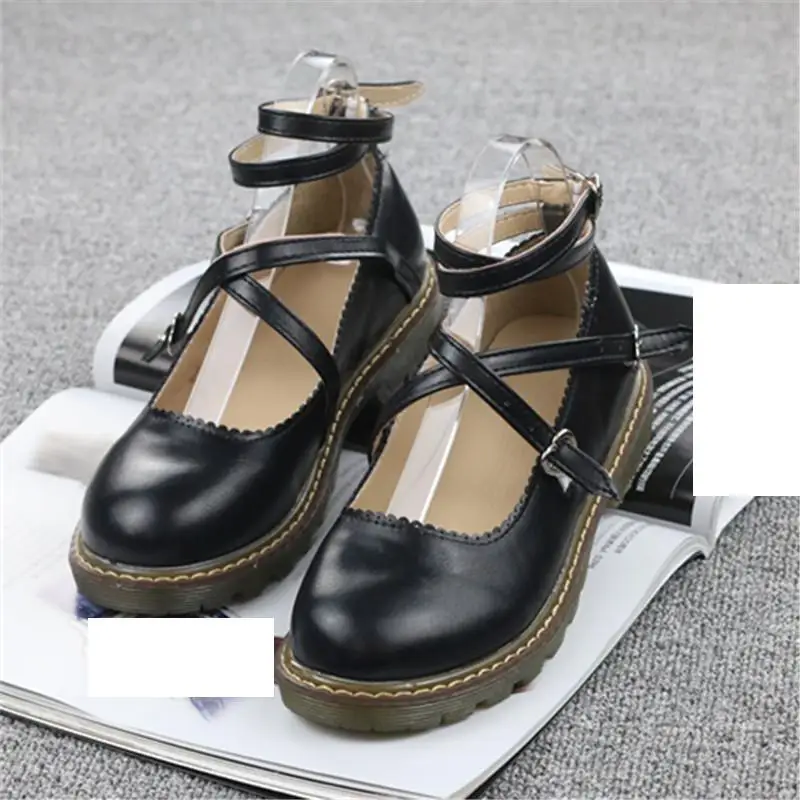 

High-Q Female Japan Anime Lolita Girls Student Uniform Shoes