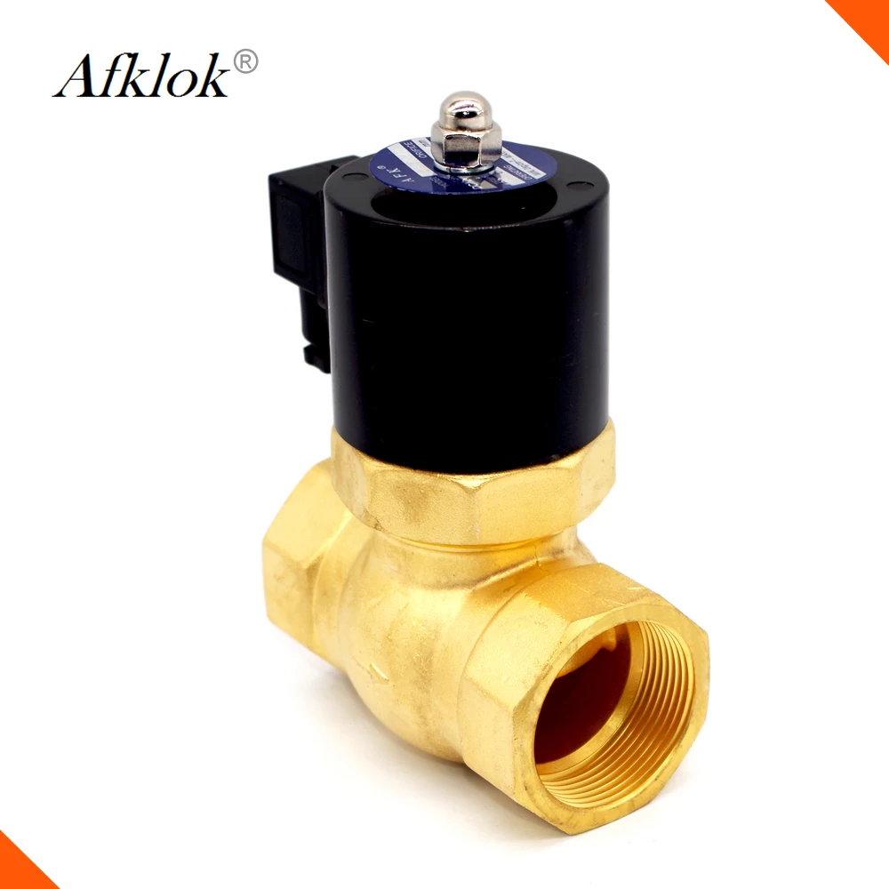 

3/4" DC 12V Brass Solenoid Valve 110V Normally Closed For Steam