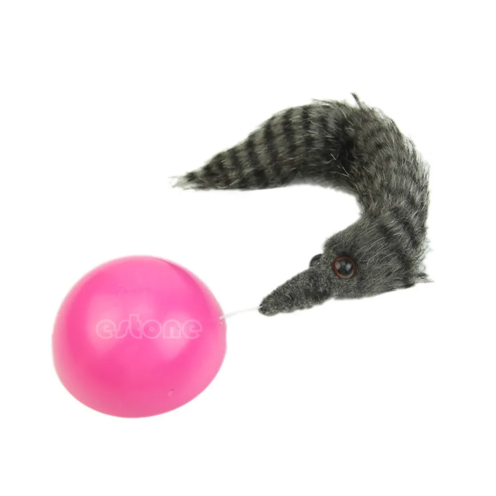 Животное собака кошка уизель моторизованный смешной прокатки мяч прыгать движущиеся игрушки