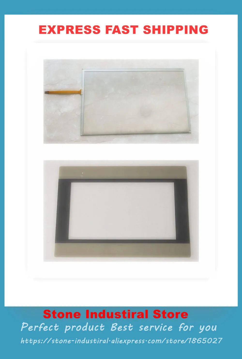 

MT8100iE MT8100 MT8101IE IE1WV Touch Glass Mask Film New