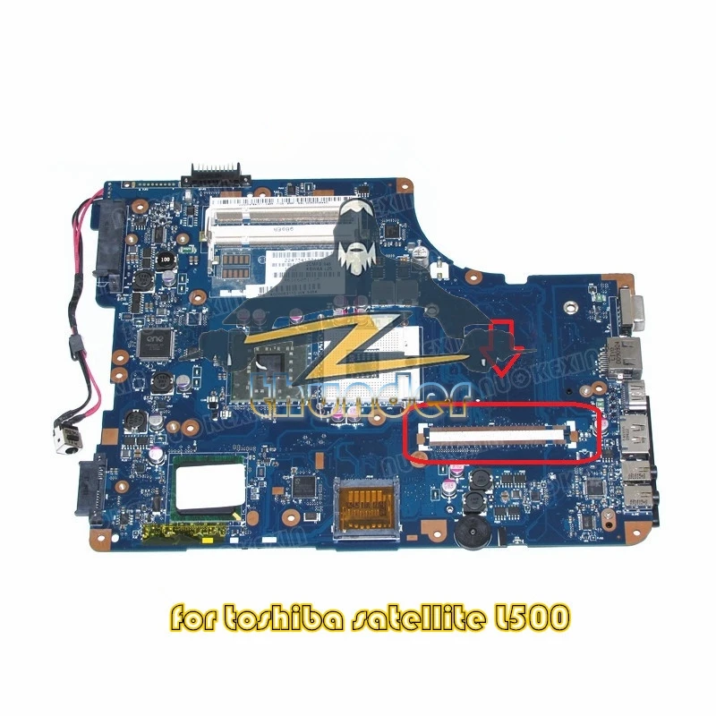 

KSWAA LA-4981P MB K000083110 for toshiba Satellite L500 laptop motherboard GL40 DDR2