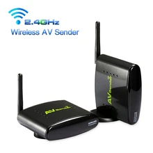 PAT-350 2.4GHz Digital Wireless AV Transmitter Sender Receiver ISM Frequency Band RCA Support DVD DVR IPTV CCTV Camera