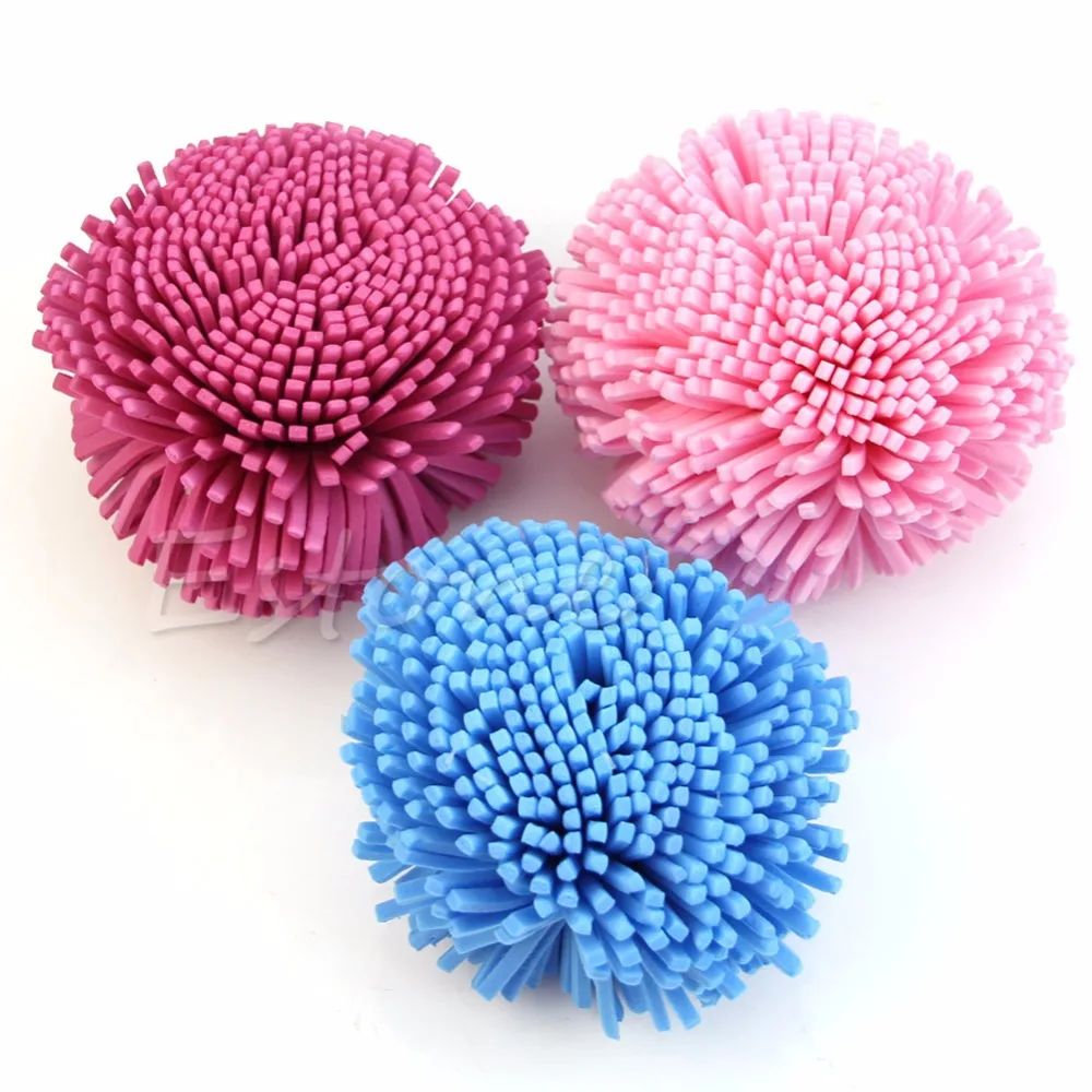 Loofah Soft Felling Bath Shower EVA Sponge Brush Puff Ball Easy
