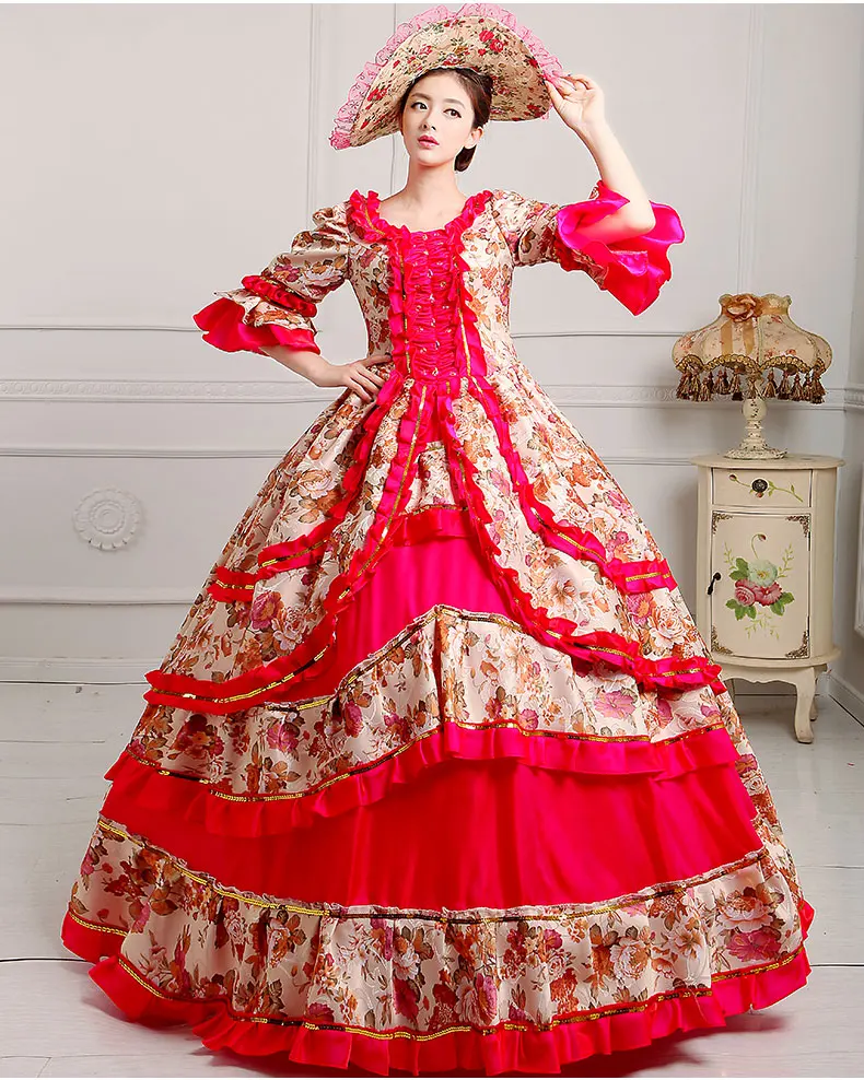 

medieval princess bell costume Party Evening dress women edwardian adult queen victorian costumes robe victorienne