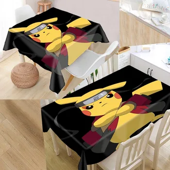 

Custom Pokemon Printed Tablecloth Home Kitchen Decoration Dining Dustpoof Washable Table Cover #JQK003J