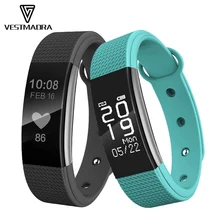Vestmadra SmartBand Фитнес push Messager браслет, трекер активности сердечного ритма Мониторы Шагомер умный Браслет для IOS Android