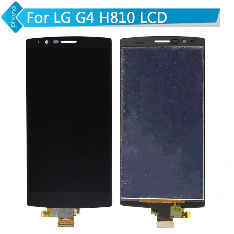 

5PCS/LOT For LG G4 H810 VS999 LCD Display Touch screen Digitizer Assembly Black Free DHL