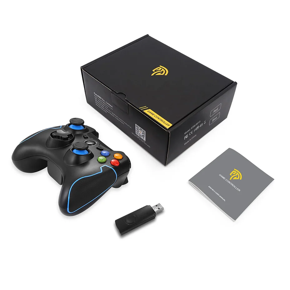 Беспроводной геймпад EasySMX ESM-9013, игровой джойстик, совместимый с ПК, Windows, PS3, tv Box, Android, смартфон