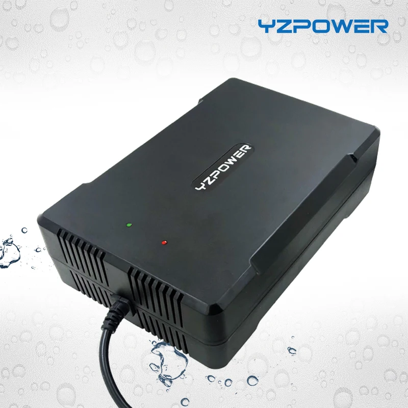 Зарядное устройство YZPOWER для литий ионных батарей 42 в 8A 7A 6A 36 В|Зарядные