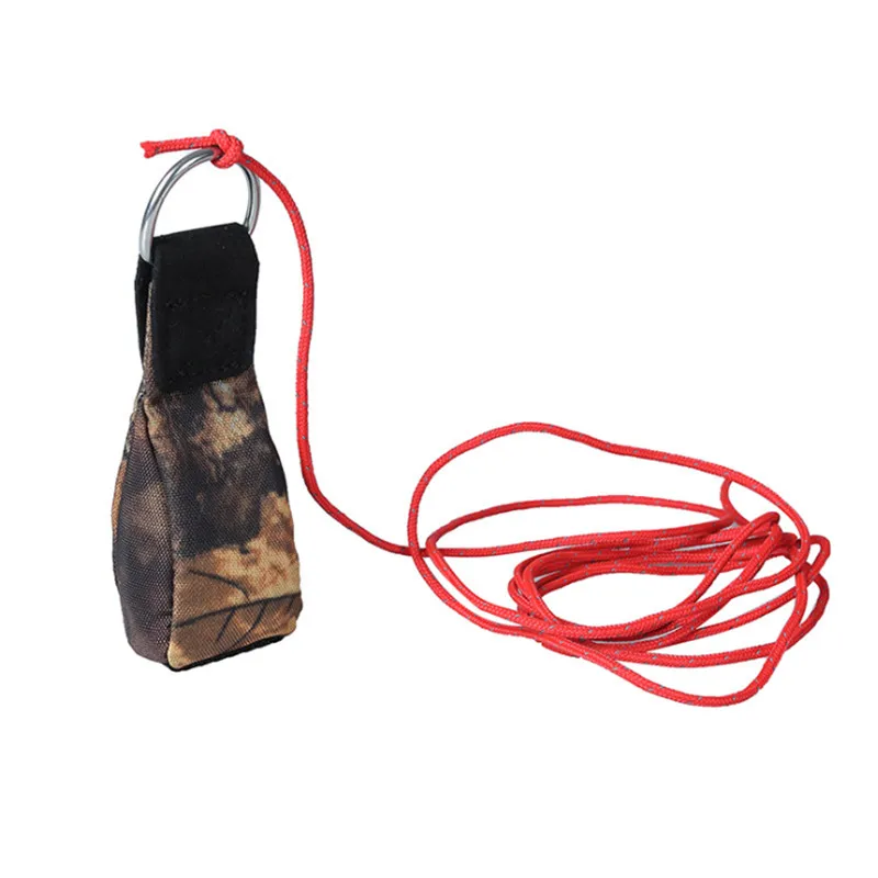 LIOOBO Multifunctional Safety Rope Throwing Bag Drawstring Bag Mountaineering Rope Throw Bag for Rock Climbing