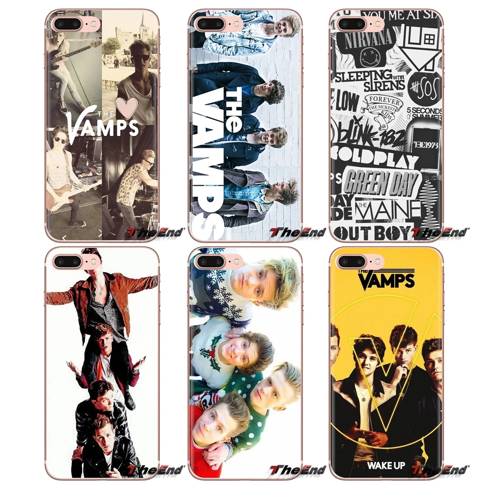 Handsome Music The Vamps Boy For LG Spirit Motorola Moto X4 E4 E5 G5 G5S G6 Z Z2 Z3 G2 G3 C Play Plus Mini TPU Transparent Cases |