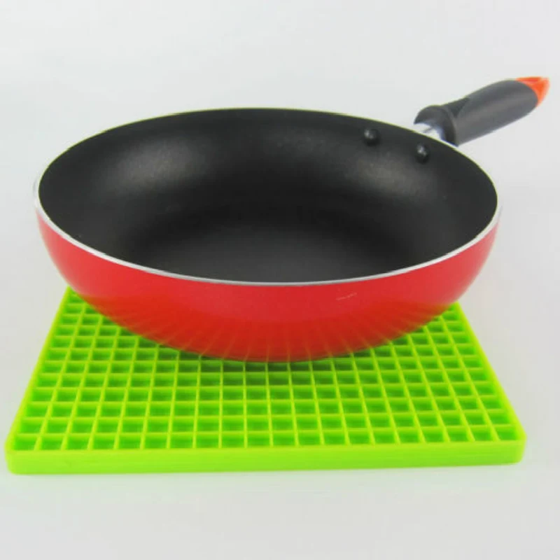 

Silicone Pot Holder, Trivet Mat, jar Opener, spoon Rest Non Slip, Flexible, Durable, Heat Resistant Hot Pads Thicker