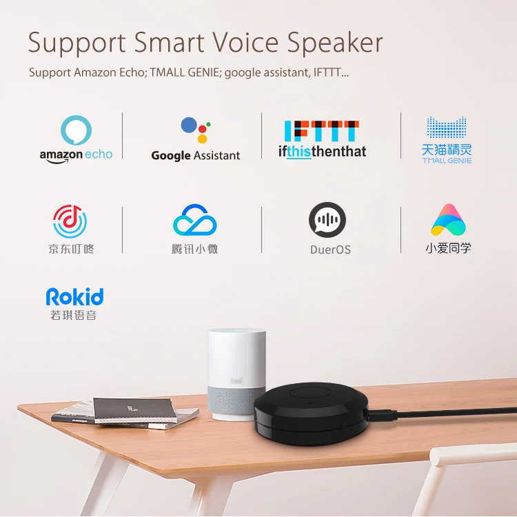 Приложение для умной жизни Tuya Smart Wifi IR пульт дистанционного управления универсальный беспроводной инфракрасный контроллер умный дом автоматизация Alexa Google Home