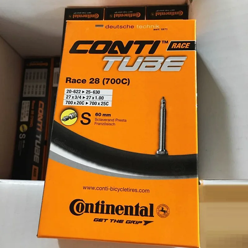 continental quality road long valve inner tube