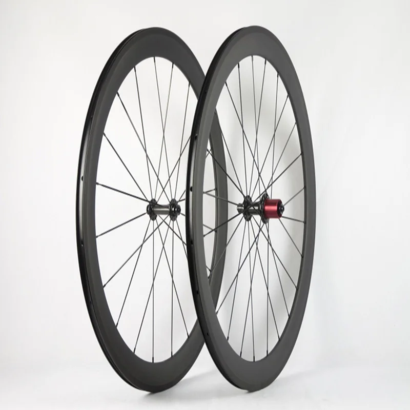 

Contador super light carbon fiber flower drum 50mm open tube tire road carbon fiber wheel group knife 700C fat ring road bike.