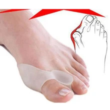 2pcs 1pair Silicone Foot Care Tool Insoles For Heels Toe Spreading Orthotics Cushion Feet Care Hallux