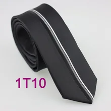 YIBEI coahella галстук черный галстук с серебряными и серыми вертикальными полосками Gravata Masculino микрофибра Boda Тощий мужской тонкий галстук