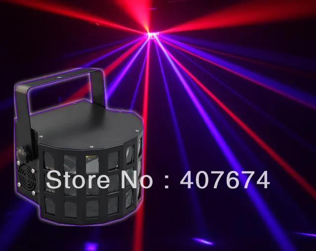

Dropshipping Total 25W Power, 2*10W RGBW LED Butterfly With DMX512,Disco LED Effect Light Stage Lighting