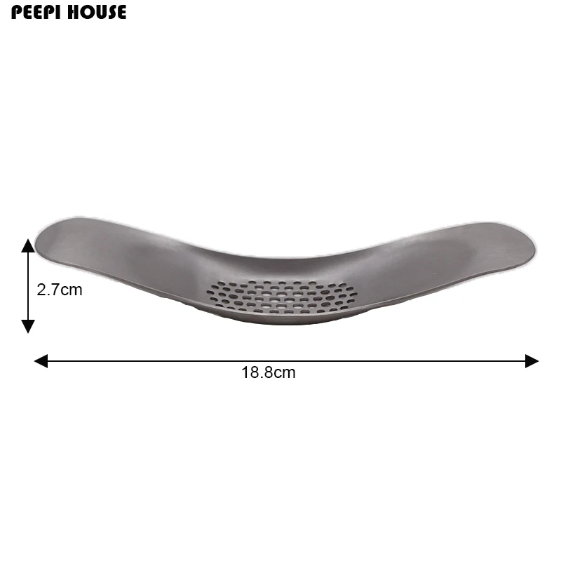 

Kitchen Gadgets Stainless Steel Garlic Press Crusher Cooking Tools