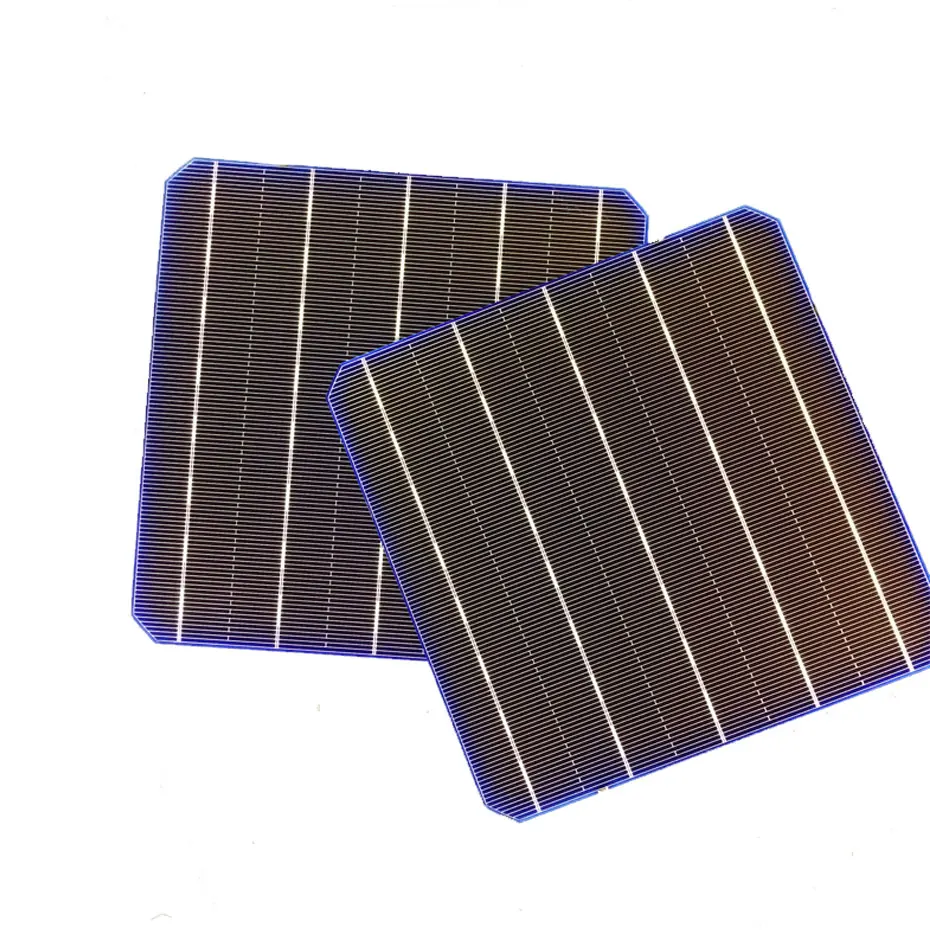 30Pcs 5BB 5W 0.5V high Effciency Grade A 156 * 156MM 6x6 Photovoltaic Monocrystalline Silicon Solar Cells  For DIY Solar Panel