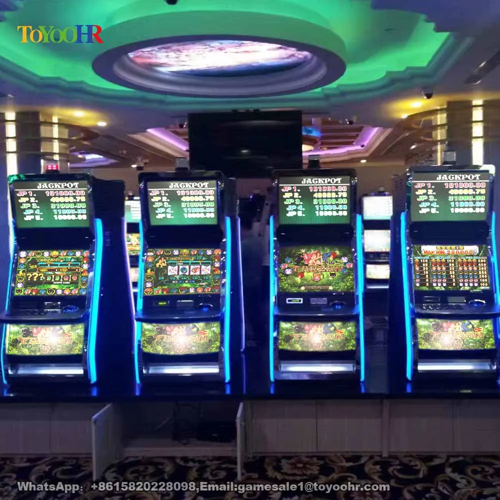 Мульти игра Тарзан 5/блок управления процессом для игр казино видео слот машина для продажи