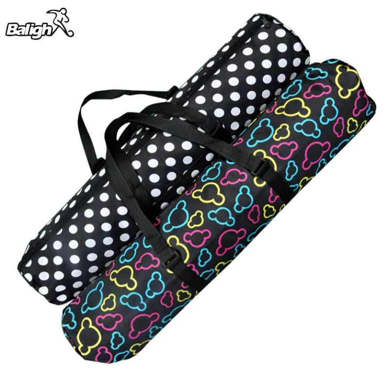 Yoga mat bag waterproof backpack shoulder messenger sport clothes duffel bag for women's fitness gym (no yoga mat)