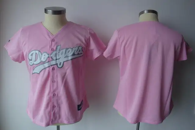 pink womens dodgers jersey