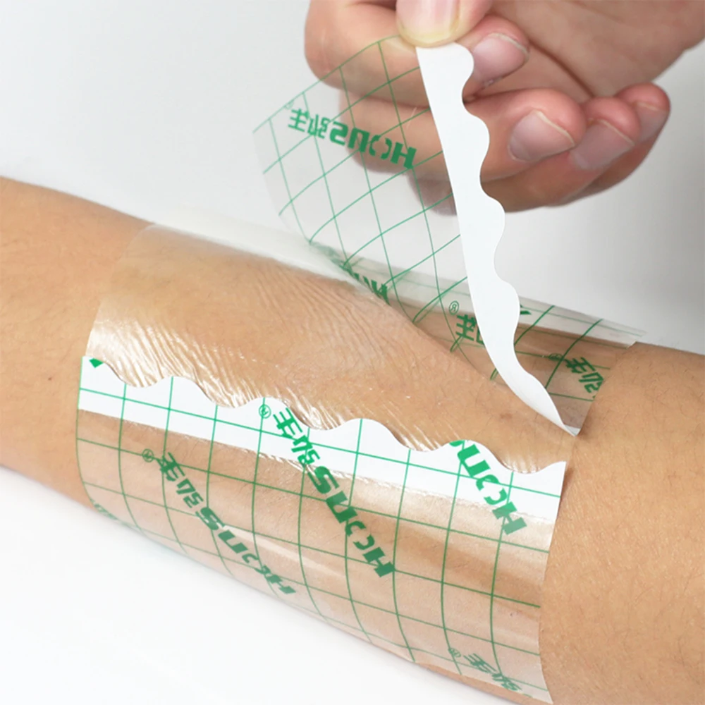 

5/10 /15/20cmx5m High quality surgical waterproof wound dressing PU film tape roll transparent wound dressing tape roll