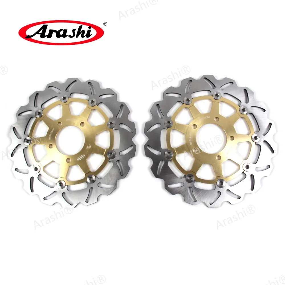 Arashi 1 пар Delantero Freno дискотеки для SUZUKI GSX R 1000 2003-2004 CNC Freno Disco GSXR gsx-r GSX1000R motomotocicleta