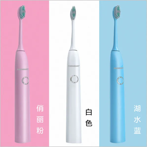 

Rechargeable Electric Toothbrush Brand Sonic Tooth brush Electric Deep Clean Waterproof Teethbrush Black for Adult