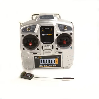 

1Set MC6 2.4G 6 Channel Remote Controller with DC 4.5-6V Receiver Control Distance 800m for Fixed Wing Aircraft/Car/Boat Model