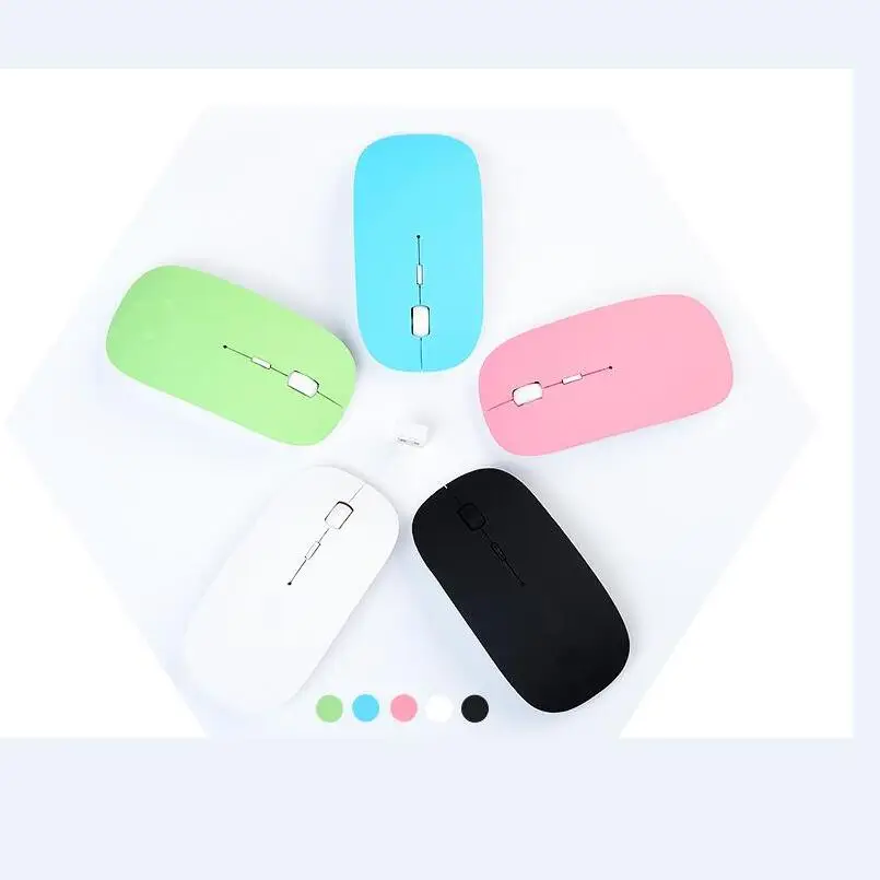 

2017 Hot Selling Ultra thin 2.4G Wireless Mouse Ergonomically DPI Adjustable USB Receiver for Laptop Desktop Ultrabook