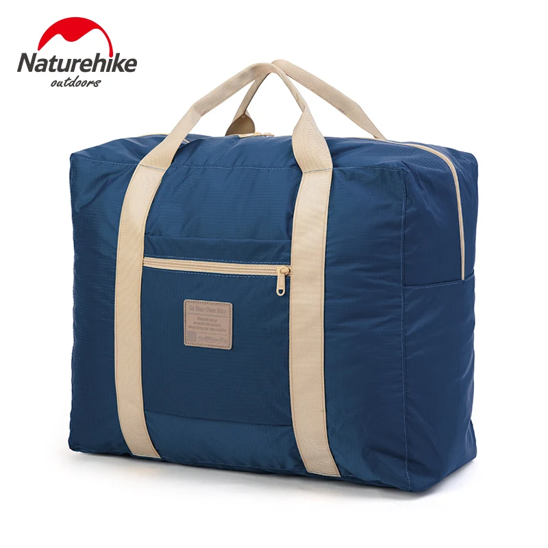 35L Nylon Foldable Bags Hand Large Capacity Gym Bag Sports Bags Women Portable Single Shoulder