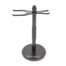 Матовая черная бритвенная щетка и подставка для бритвы Yaqi