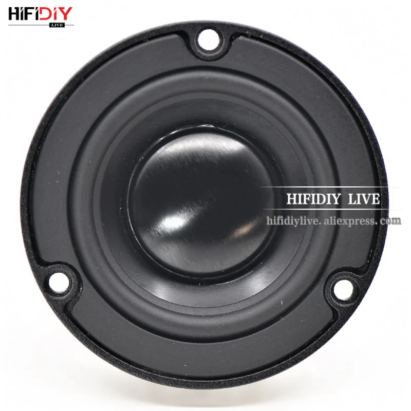 HIFIDIY Алюминий бассейна Hi-Fi 2 3 3,5 дюймов 65 мм полночастотный динамик 4OHM 20 Вт высокой мощности Alto басовый V65/85/95 мм