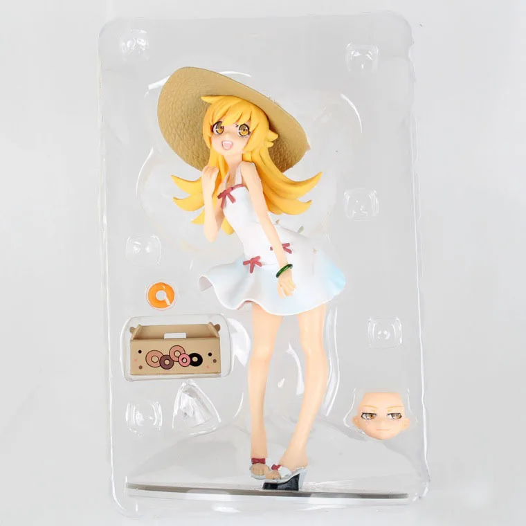 Monogatari Nisemonogatari Oshino Shinobu окрашенная Коллекционная модель из ПВХ в масштабе 1/8