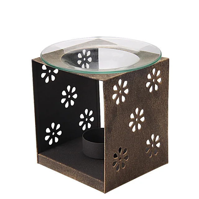 Vintage Iron Candles Heating Essential Oil Diffuser Aroma Incense