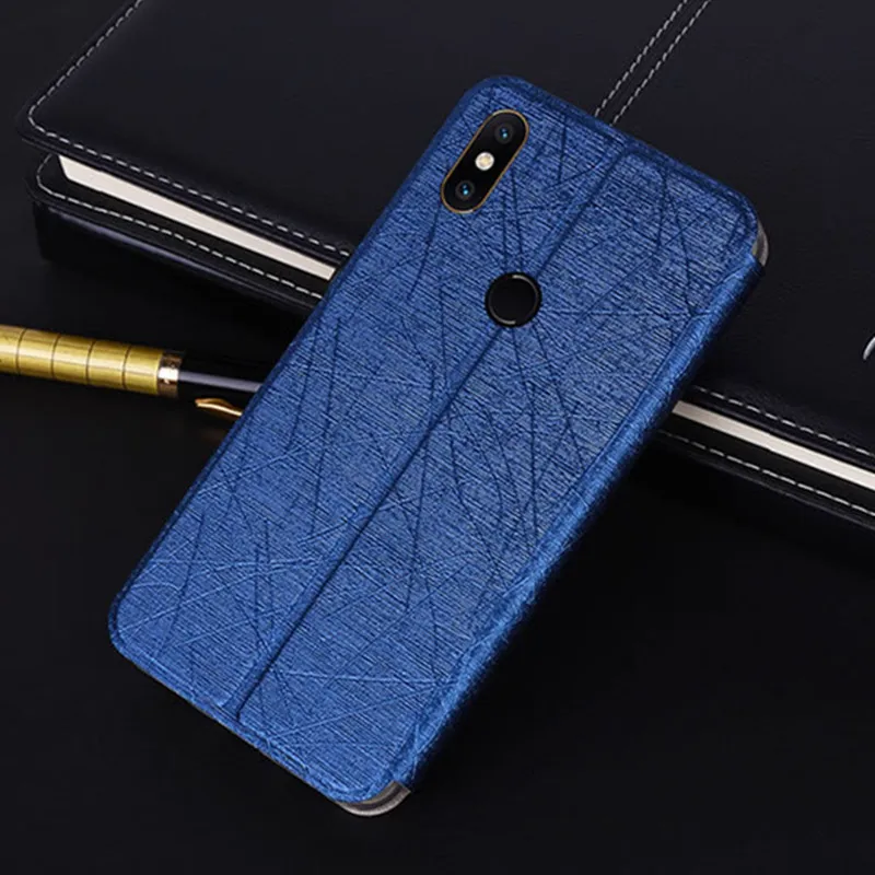 

Triseoly Case For Xiaomi Mi MIX 2s 5.99" Simple Luxury Flip PU Leather Back Cover For Mi MIX 2s