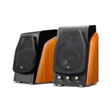 HIVI M240 Bluetooth 4,1 активный динамик компактный Hi-Fi книжный динамик Bluetooth APT-X 4,1 " mid-bass 56 Вт