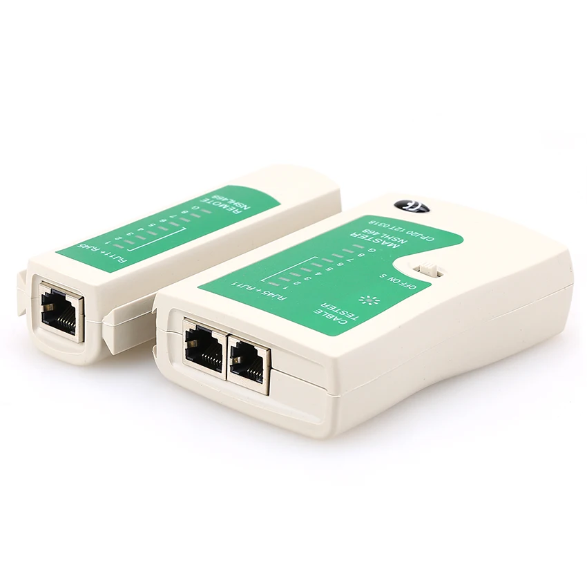 KELUSHI RJ45 RJ11 RJ12 CAT5 UTP Network LAN Cable Tester High Quality Networking Tool Retail NSHL468 Wholesale fast shipping