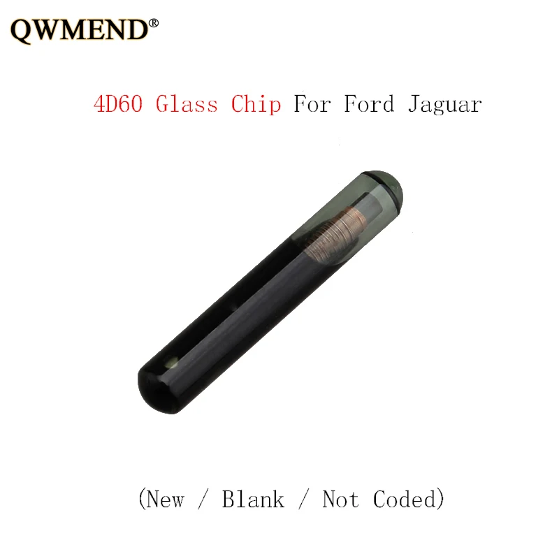 QWMEND 1 шт. * транспондер чип ID60 стекло для Ford Fiesta Focus Ka Mondeo Jaguar (новый/пустой/не