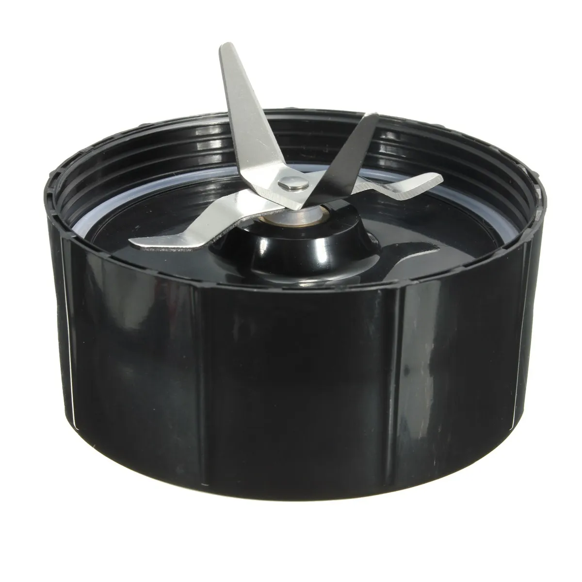 

1x Black and Silver For Crossed Replacement Extractor Blade Spare Jucier Parts For Blender Part Rubber Gear Seal Ring