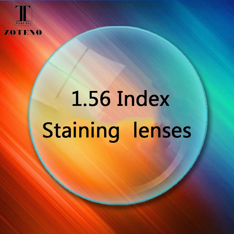 Buy 1.56 Index Staining Lenses Monofocal Aspheric