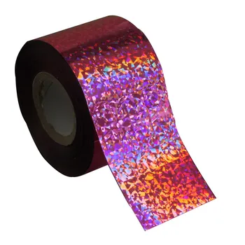 

120m*4cm Colorful Laser Transfer Foil Paper Stickers Universe Decals Nails Tools Harajuku Manicure Nail DIY Decorations WY276