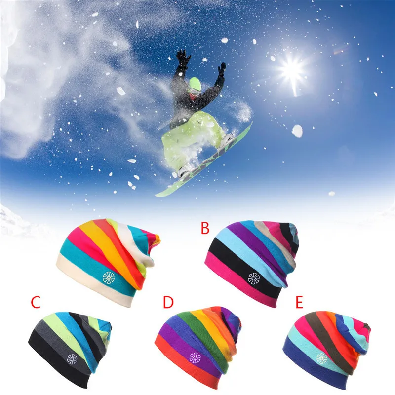 Для женщин зимние вязаные Шапки gorro шапочка для Для мужчин Для женщин шапочки маска шляпу капот Спорт на открытом воздухе Лыжный Спорт Chapeu Кепки