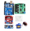 New Avoidance tracking Motor Smart Robot Car Chassis Kit Speed Encoder Battery Box 2WD Ultrasonic module For Arduino kit ► Photo 2/3