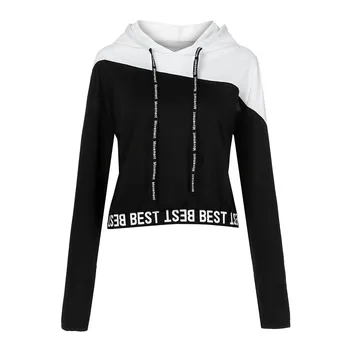 

Casual Womens Sweatshirt Letter Printing Caps Pullover Sweatshirt Blouse Spring/Autumn/Winter Very cool to wear 7.23 45